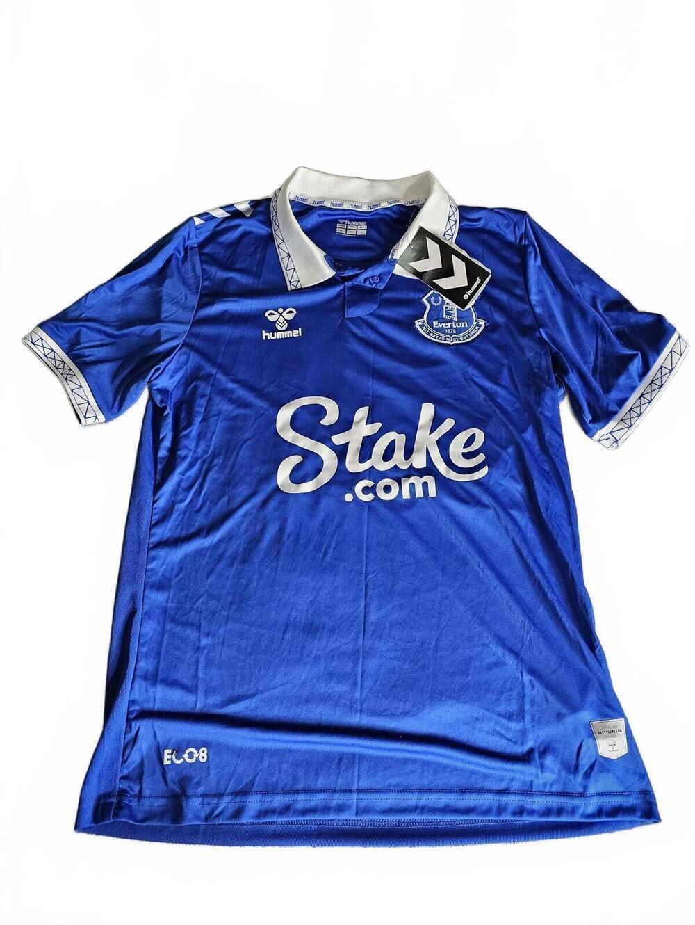Everton FC Official Hummel Home Soccer Jersey Medium